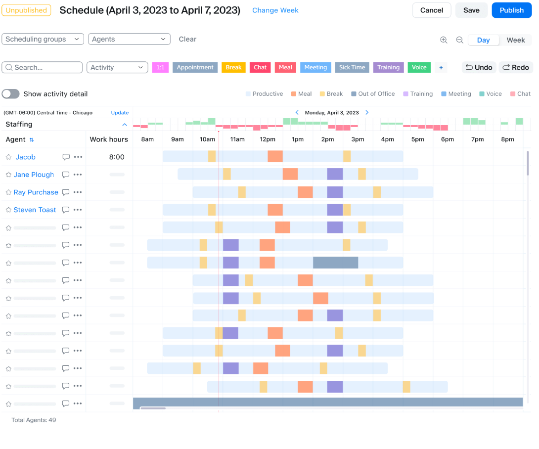 scheduling
